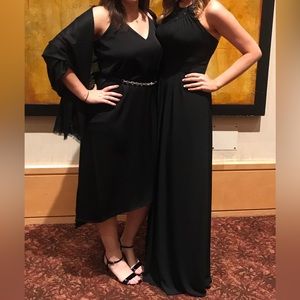Calvin Klien black sparkly elegant dress